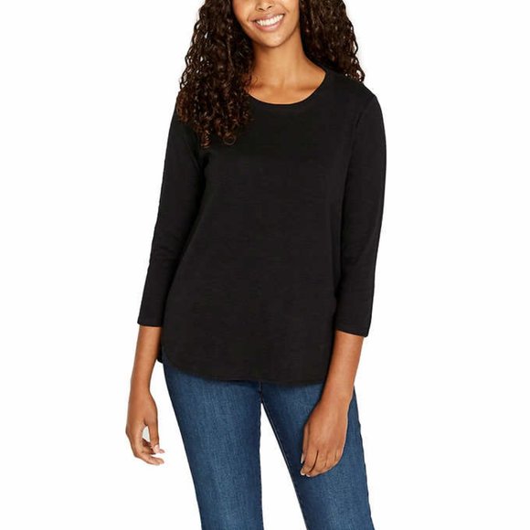 Kirkland signature slub tee small 100% cotton - Picture 1 of 3